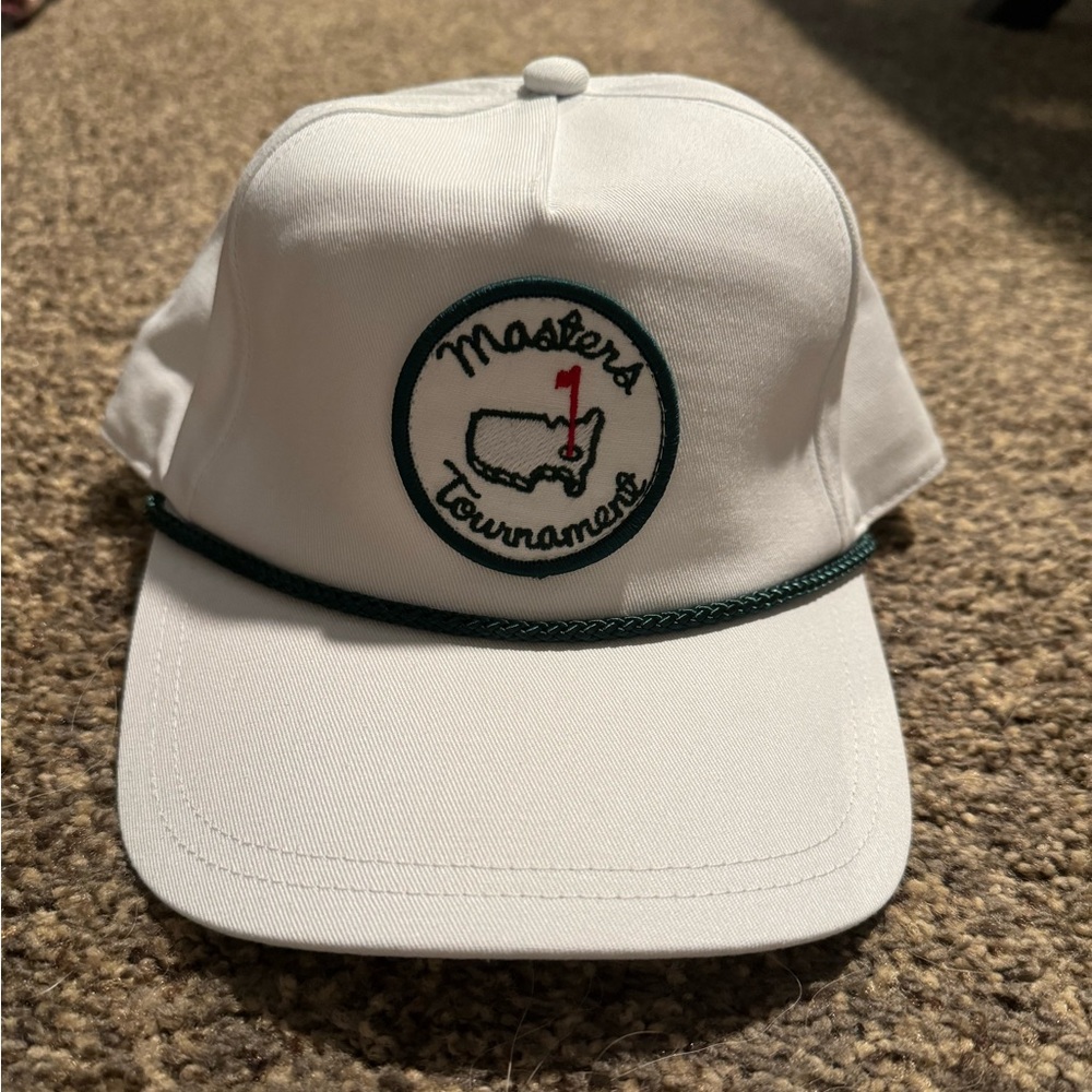 Masters Patch Hat with Rope -NWT